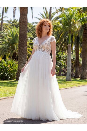 Maternity Brautkleid BS520 von Fashion Queen