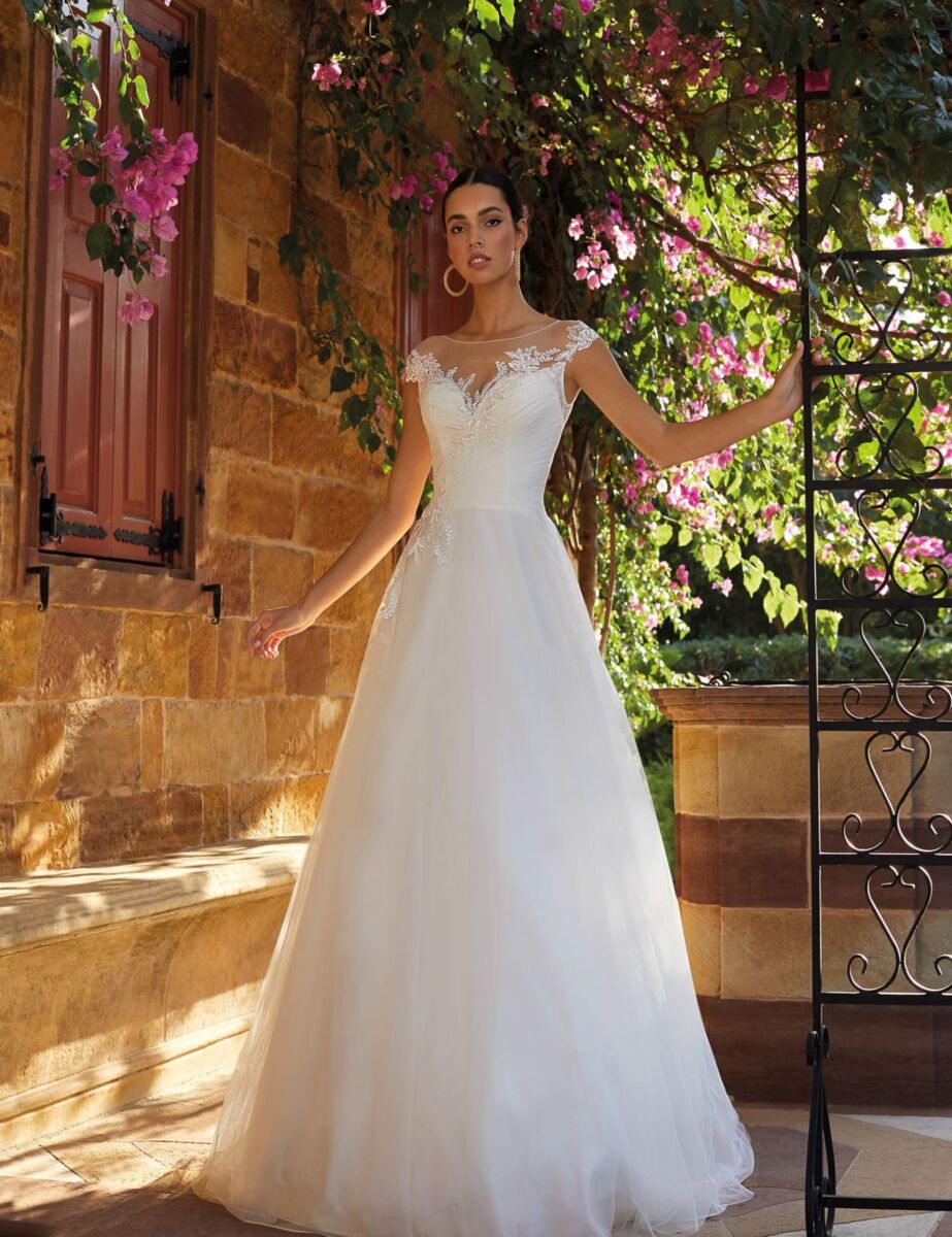 A-Linie Brautkleid 8038 von Demetrios