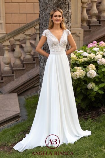 A-Linie Brautkleid 1038 von Monica Loretti