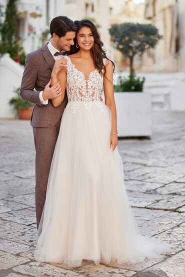 A-Linie Brautkleid MTL-24114 von Très Chic