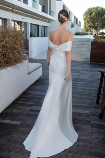 Fit and Flare Brautkleid 10346 von A Bela Noiva
