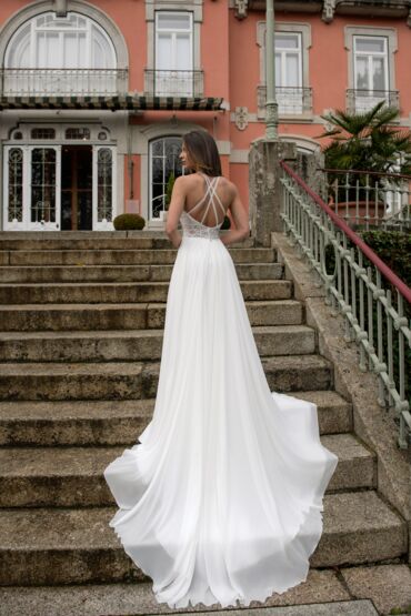 A-Linie Brautkleid 10440 von A Bela Noiva