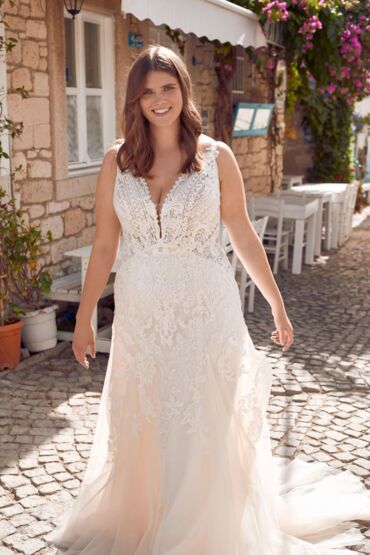 A-Linie Brautkleid „Pax“ von MODECA
