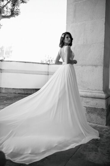 A-Linie Brautkleid 1840 von A Bela Noiva