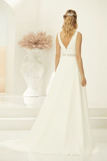 Kleid Chiffon von Bianco Evento