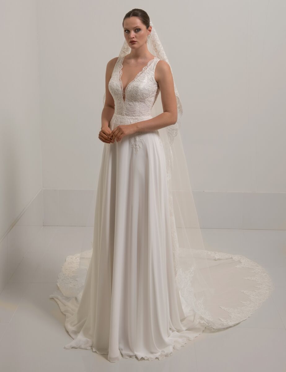A-Linie Brautkleid 10304 von A Bela Noiva