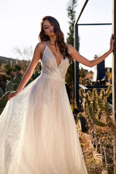 A-Linie Brautkleid „Geltrude“ von Libelle
