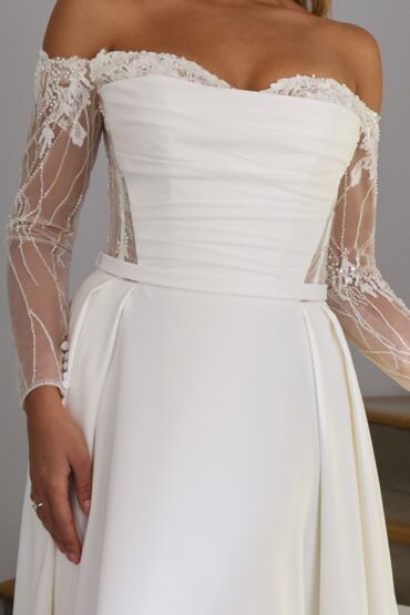 A-Linie Brautkleid TC-27209 von Très Chic