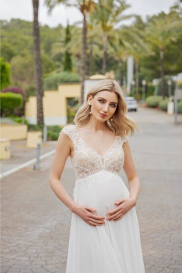 Maternity Brautkleid BS529 von Fashion Queen