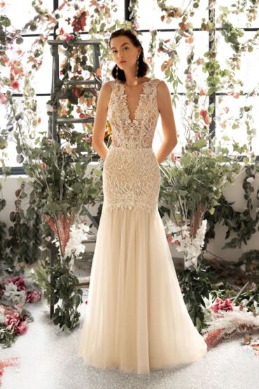 Fit and Flare Brautkleid ME161 von Demetrios
