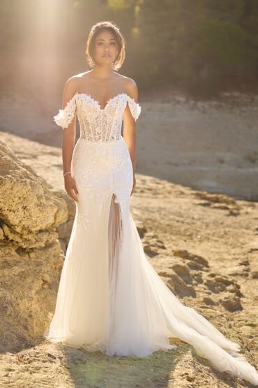 Fit and Flare Brautkleid PU-26511 von Très Chic