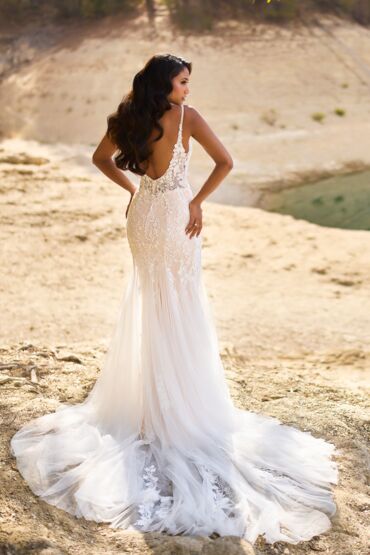 Fit and Flare Brautkleid PU-26518 von Très Chic