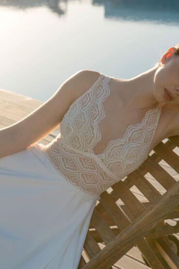 A-Linie Brautkleid 10310 von A Bela Noiva