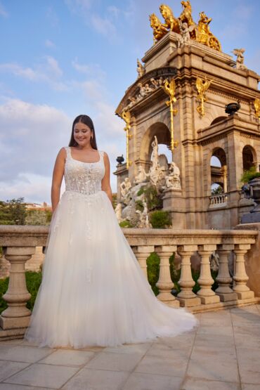 Prinzessin Brautkleid 36004 von Amelie