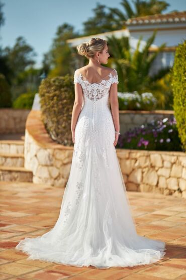 Fit and Flare Brautkleid MTL-21222 von Très Chic