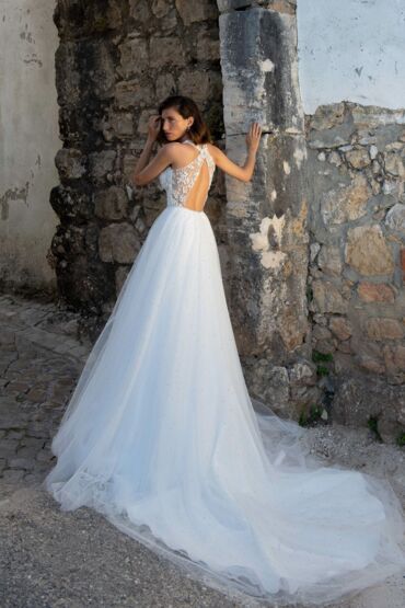 A-Linie Brautkleid 1803 von A Bela Noiva