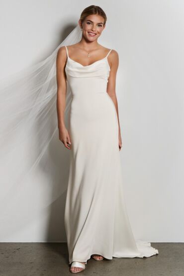 A-Linie Brautkleid 08-4682-CR von Lilly