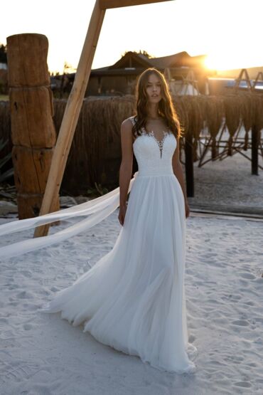 A-Linie Brautkleid „Odrie“ von MODECA