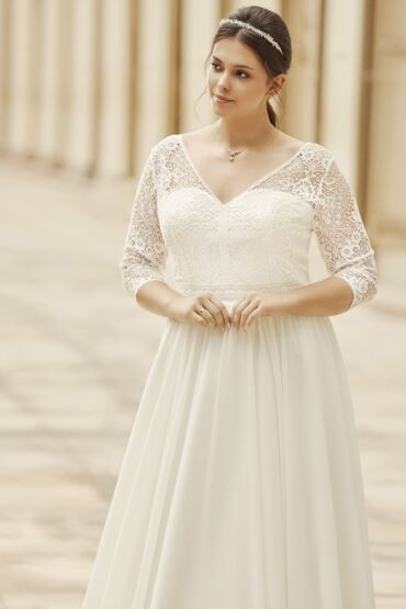Kleid Chiffon von Bianco Evento