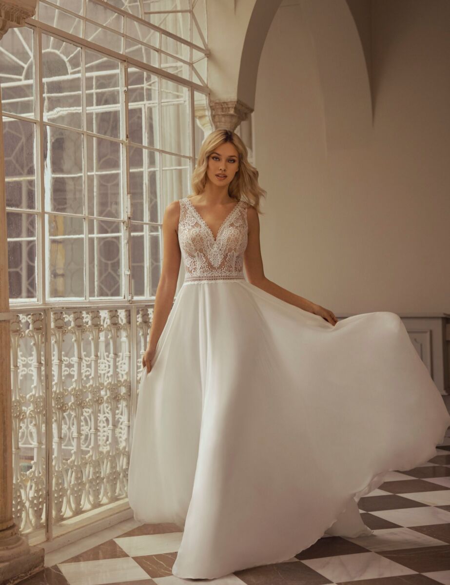 A-Linie Brautkleid „Jamie“ von Libelle