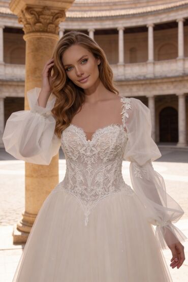 Prinzessin Brautkleid 6500 von Monica Loretti