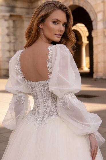 Prinzessin Brautkleid 6500 von Monica Loretti