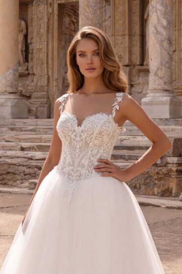 Prinzessin Brautkleid 6500 von Monica Loretti