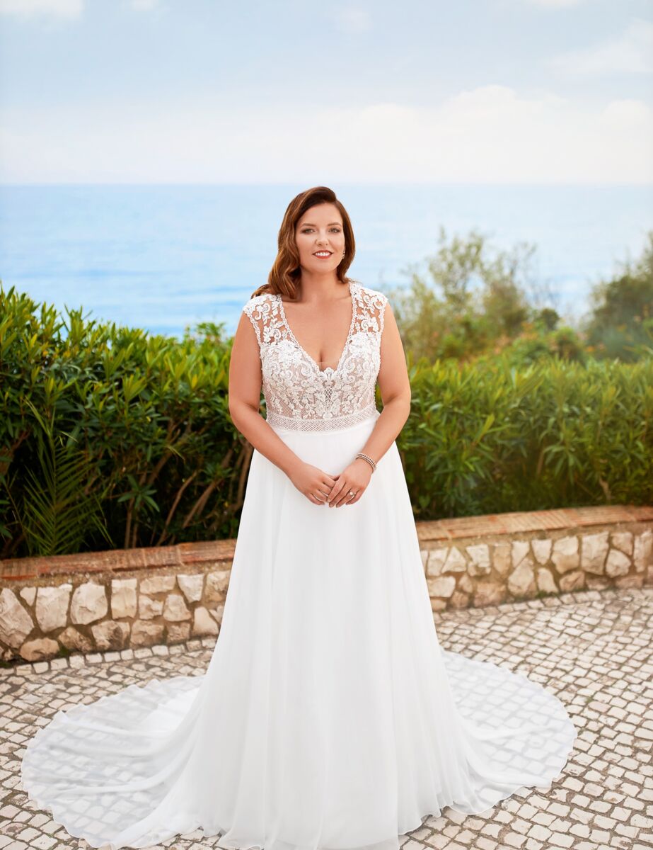 A-Linie Brautkleid ME-22308 von Très Chic