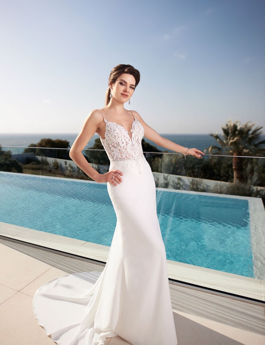 Fit and Flare Brautkleid PU-22511 von Très Chic
