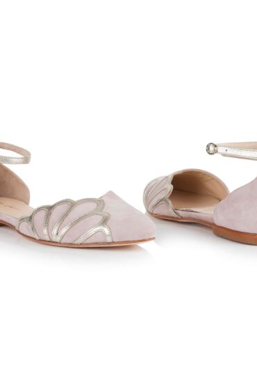 Schuhe Amber Powder Pink von Rachel Simpson