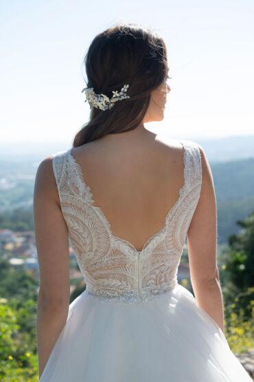 Prinzessin Brautkleid 1805 von A Bela Noiva