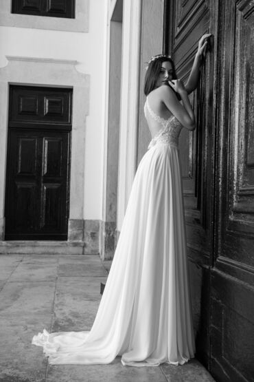 A-Linie Brautkleid 1835 von A Bela Noiva