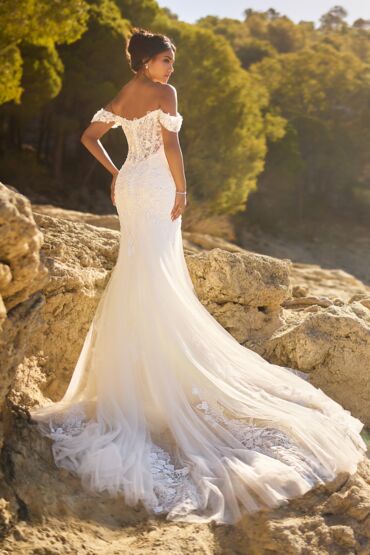 Fit and Flare Brautkleid PU-26511 von Très Chic