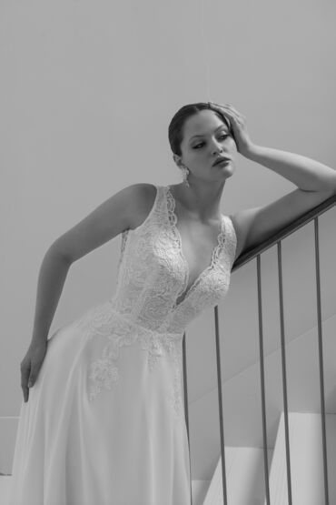 A-Linie Brautkleid 10304 von A Bela Noiva