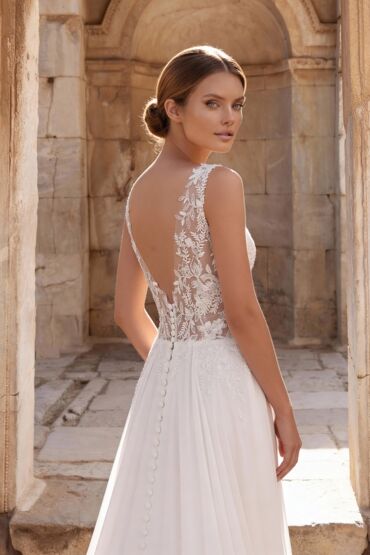 A-Linie Brautkleid 6510 von Monica Loretti