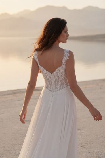 A-Linie Brautkleid 8404 von Monica Loretti