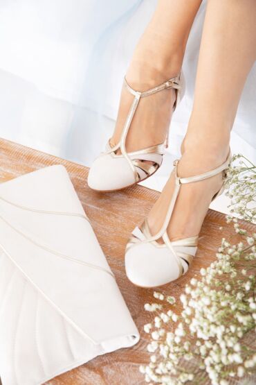 Schuhe Paloma Ivory von Rachel Simpson