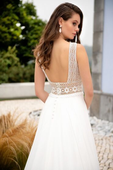 A-Linie Brautkleid 1710 von A Bela Noiva