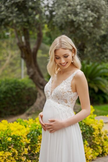 Maternity Brautkleid BS521 von Fashion Queen