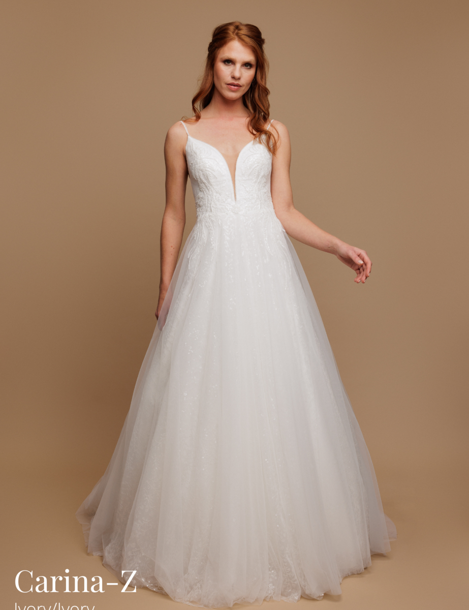 A-Linie Brautkleid „Carina - Z“ von Herve Paris