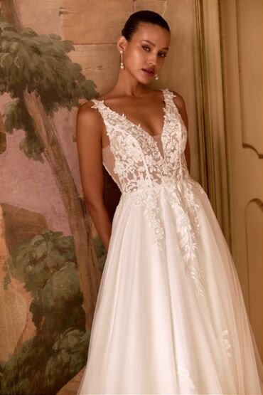 A-Linie Brautkleid EB0341 von Ellebeline