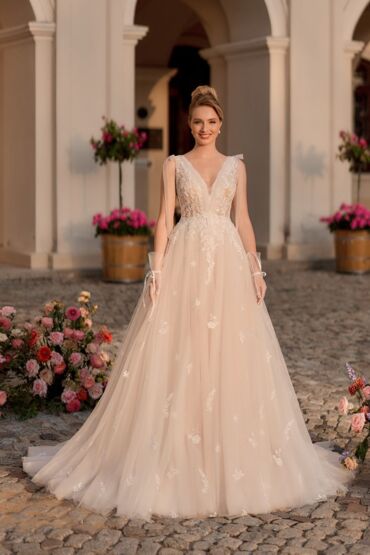 Prinzessin Brautkleid 1172 von Monica Loretti