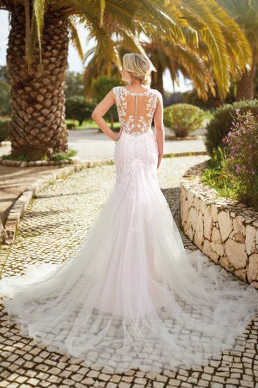 Fit and Flare Brautkleid MTL-22516 von Très Chicic