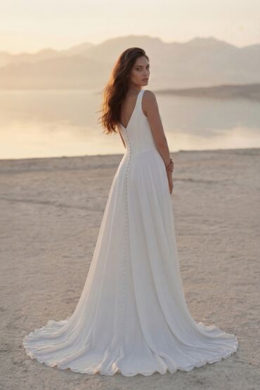 A-Linie Brautkleid 8420 von Monica Loretti