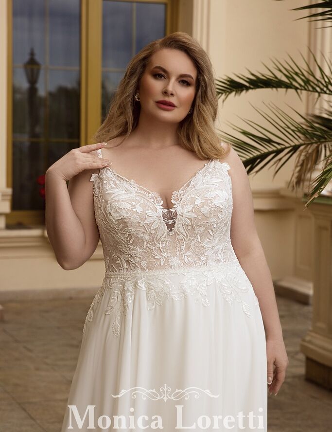 A-Linie Brautkleid 8912 von Monica Loretti