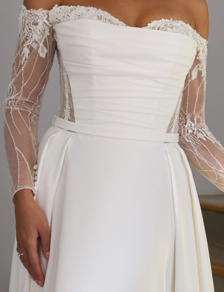 A-Linie Brautkleid TC-27209 von Très Chic