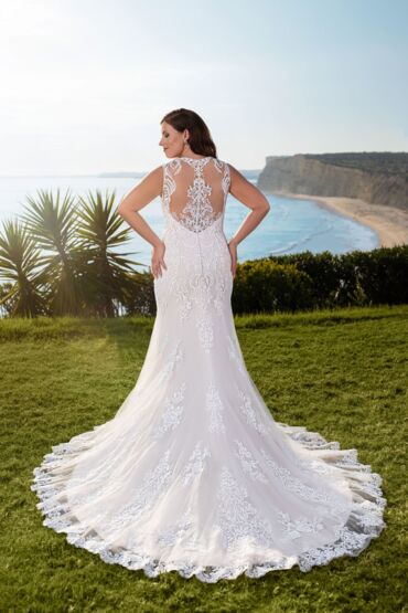 Fit and Flare Brautkleid ME-21310 von Très Chic