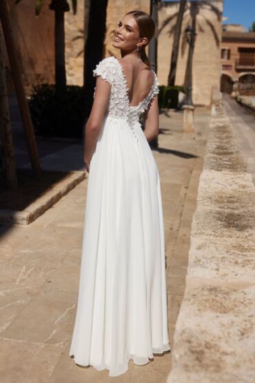Maternity-Brautkleid Chiffon von Bianco Evento