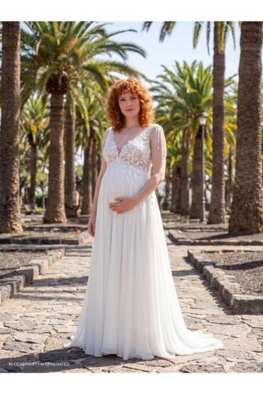 Maternity Brautkleid BS530 von Fashion Queen