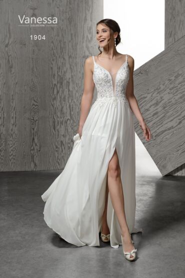 A-Linie Brautkleid 1904 von Vanessa